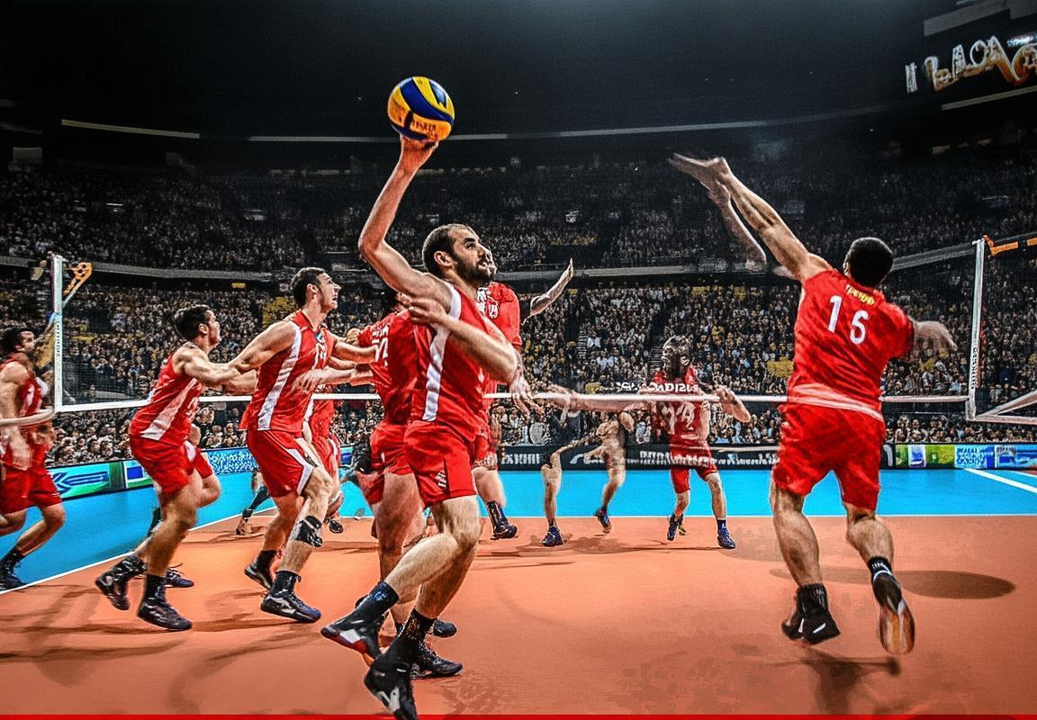 伊朗中男排VS中国男排：亚洲巅峰对决纪实